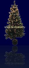 новогодняя искусственная елка - световод Кристалл 180 см, артикул Н60715 фирмы Снегурочка, ёлка с фиброоптическим световолокном, файбероптик, светодиодная ёлка